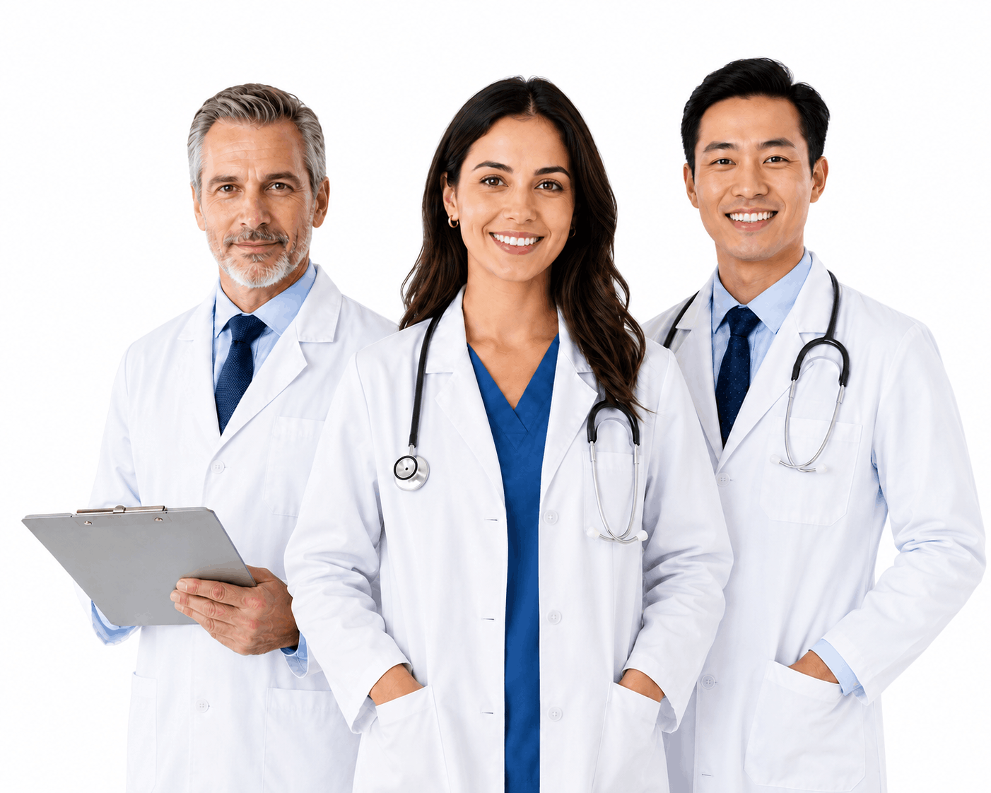 Healthcare professionals supported by Doc Flow RCM